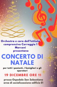 Concerto di Natale al San Sebastiano, venerdì 19 dicembre ore 11:00. Immagine