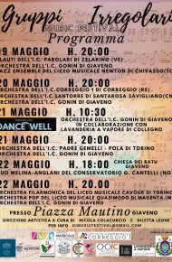 Diretta YouTube “Gruppi Irregolari Music Festival”, mercoledì 20 maggio ore 20:00 Immagine